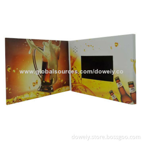 LCD Video Greeting Card
